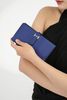 Ví dài Hermès Bearn Bifold Bleu Electrique Epsom