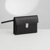 Clutch Burberry London Monaco Saffiano (Đen) - TTA5043