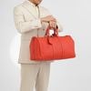 Túi du lịch Keepall Bandouliere Damier Infini Rouge (Đỏ cam đào) size 45 - TTA5221