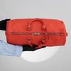 Túi du lịch Keepall Bandouliere Damier Infini Rouge (Đỏ cam đào) size 45