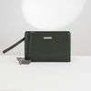 Clutch Burberry London Monaco Pine Green Saffiano (Xanh Thông) - TTA5264