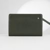 Clutch Burberry London Monaco Pine Green Saffiano (Xanh Thông) - TTA5264