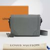 Túi Louis Vuitton New Flap Messenger Taiga Grey size 28 - TTA5135