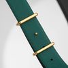 Thắt lưng Hermès H Idem Reversible Boxcalf / Epsom size 85 (Đen/Xanh lục bảo) - TTA5292