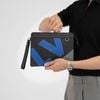 Clutch Louis Vuitton Standing Pouch “Logo Patchwork” size 27