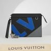 Clutch Louis Vuitton Standing Pouch “Logo Patchwork” size 27 - TTA5281