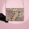 Túi đeo Louis Vuitton Metallic Python Louise Sliding