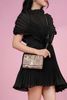 Túi đeo Louis Vuitton Metallic Python Louise Sliding