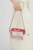 Túi đeo Louis Vuitton Red/Pink Monogram Giant Canvas Beach Pouch