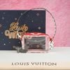 Túi đeo Louis Vuitton Red/Pink Monogram Giant Canvas Beach Pouch