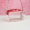 Túi đeo Louis Vuitton Red/Pink Monogram Giant Canvas Beach Pouch