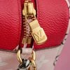 Túi đeo Louis Vuitton Red/Pink Monogram Giant Canvas Beach Pouch