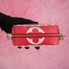 Túi đeo Louis Vuitton Red/Pink Monogram Giant Canvas Beach Pouch