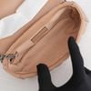 Túi đeo Gucci GG Marmont Taupe Calfskin size Mini (Xám Nâu)