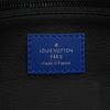 Clutch Louis Vuitton Dopp Kit Monogram Shadow Blue Taurillon