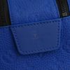 Clutch Louis Vuitton Dopp Kit Monogram Shadow Blue Taurillon