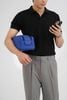 Clutch Louis Vuitton Dopp Kit Monogram Shadow Blue Taurillon