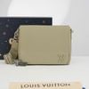 Túi đeo chéo Louis Vuitton Takeoff Aerogram Messenger (Xám khói) size 28