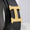 Thắt lưng Hermès H Guillochée Reversible Togo/Boxcalf size 90 - TTA5346