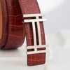 Thắt lưng Hermès H au Carré Reversible Crocodile size (90-95)