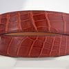 Thắt lưng Hermès H au Carré Reversible Crocodile size (90-95)