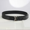 Thắt lưng Louis Vuitton LV Pyramide Buckle Eclipse size 90