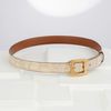 Thắt lưng Cartier Silver Santos de Cartier Crocodile Size 95