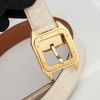 Thắt lưng Cartier Silver Santos de Cartier Crocodile Size 95
