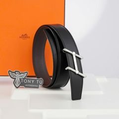 Thắt lưng Hermès Swing Buckle Reversible Calfskin/Togo size 90 - TTA5290
