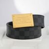 Thắt lưng Louis Vuitton Reversible Inventeur Damier Graphite/Infini (size 85) - TTA5289