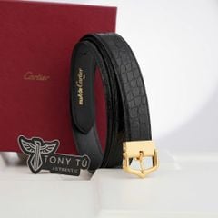 Thắt lưng Cartier Golden Anchor Alligator size 110 - TTA5294
