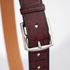 Thắt lưng Hermès Etriviere Rouge Crocodile size 85 - TTA5348