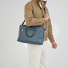 Cặp tài liệu Louis Vuitton Porte Documents Sky Blue Taiga (Xanh Lam) size 40