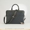 Cặp tài liệu Louis Vuitton Porte Documents Damier Cobalt (Xanh và Đen) size 35