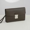 Clutch Louis Vuitton Silver Belaia Brown Taiga (Nâu) - TTA5256