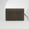 Clutch Louis Vuitton Silver Belaia Brown Taiga (Nâu) - TTA5256