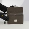 Clutch Louis Vuitton Silver Belaia Brown Taiga (Nâu) - TTA5256