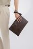 Túi tài liệu Salvatore Ferragamo Tobacco Brown Cowhide