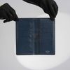 Ví dài Louis Vuitton Brazza Navy Blue Taiga