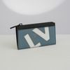 Ví đựng thẻ Louis Vuitton Multiple Color Taurillon Grey/White/Yellow (Code Chip, unisex) - TTA5305