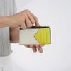 Ví đựng thẻ Louis Vuitton Multiple Color Taurillon Grey/White/Yellow (Code Chip, unisex)