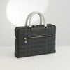 Cặp tài liệu Burberry Ainsworth London Check Dark Charcoal size 36