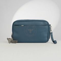 Clutch Dior Homme Calfskin Light Blue - TTA5340