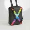 Túi đeo Louis Vuitton Virgil Abloh Rainbow Danube Messenger Black Taiga size 16
