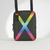 Túi đeo Louis Vuitton Virgil Abloh Rainbow Danube Messenger Black Taiga size 16