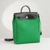 Balo Hermès Herbag Zip Bamboo Green size 35