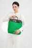 Balo Hermès Herbag Zip Bamboo Green size 35 - TTA5210