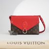 Túi đeo Louis Vuitton Saint Michel Coquelicot Epi size 24