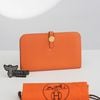 Ví dài Hermès Dogon Compact Swift Apricot - TTA5122