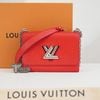 Túi Louis Vuitton Twist MM Coquelicot Epi (Đỏ son) size 23